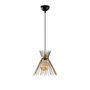 Opviq Kirpi - 3082 Lámpara de araña negra con altura regulable